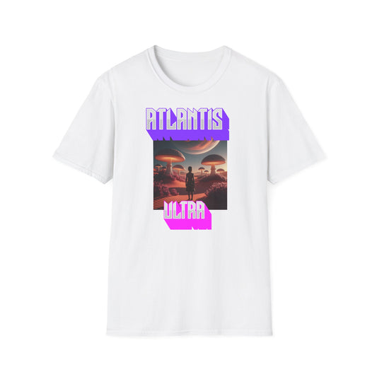 Retro Atlantis Ultra T-Shirt, Unisex Graphic Tee, Vintage Style Shirt, Casual Wear, Gifts for Gamers