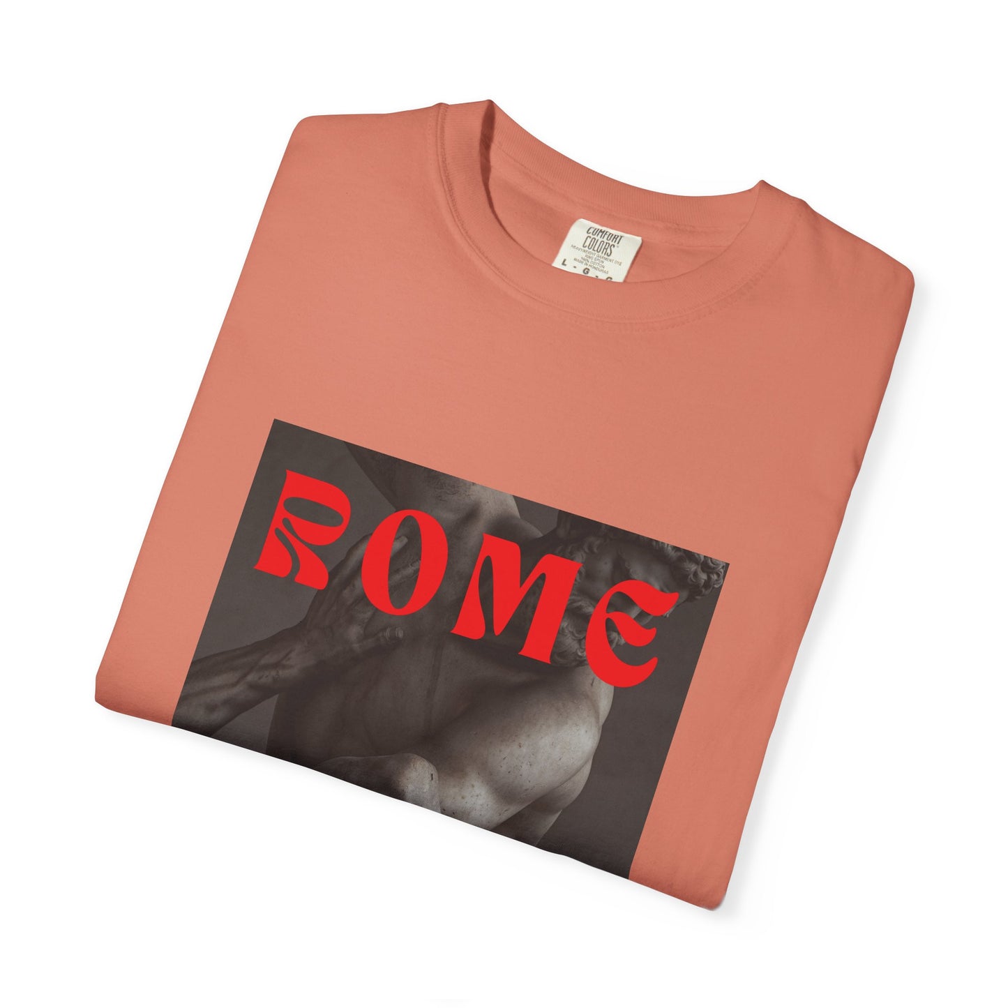 Rome Lives Graphic T-Shirt | Artistic Unisex Tee, Vintage-Inspired Apparel, Streetwear Fashion, Casual Wear, Gift for Art Lovers