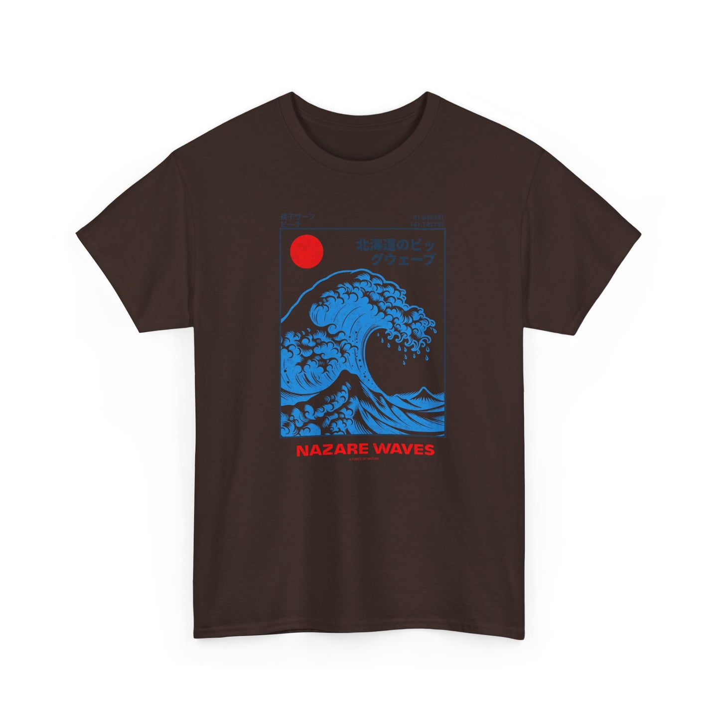 Ocean Wave Graphic Tee, Summer Fashion, Beachwear, Gift for Surfers, Casual T-Shirt, Unisex Cotton Shirt