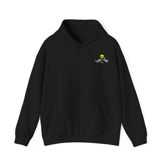 Lazy Club Unisex Heavy Blend™ Hooded Sweatshirt, Cozy Hoodie for Relaxation, Perfect Gift for Chill Gatherings, Ideal for Lazy Days