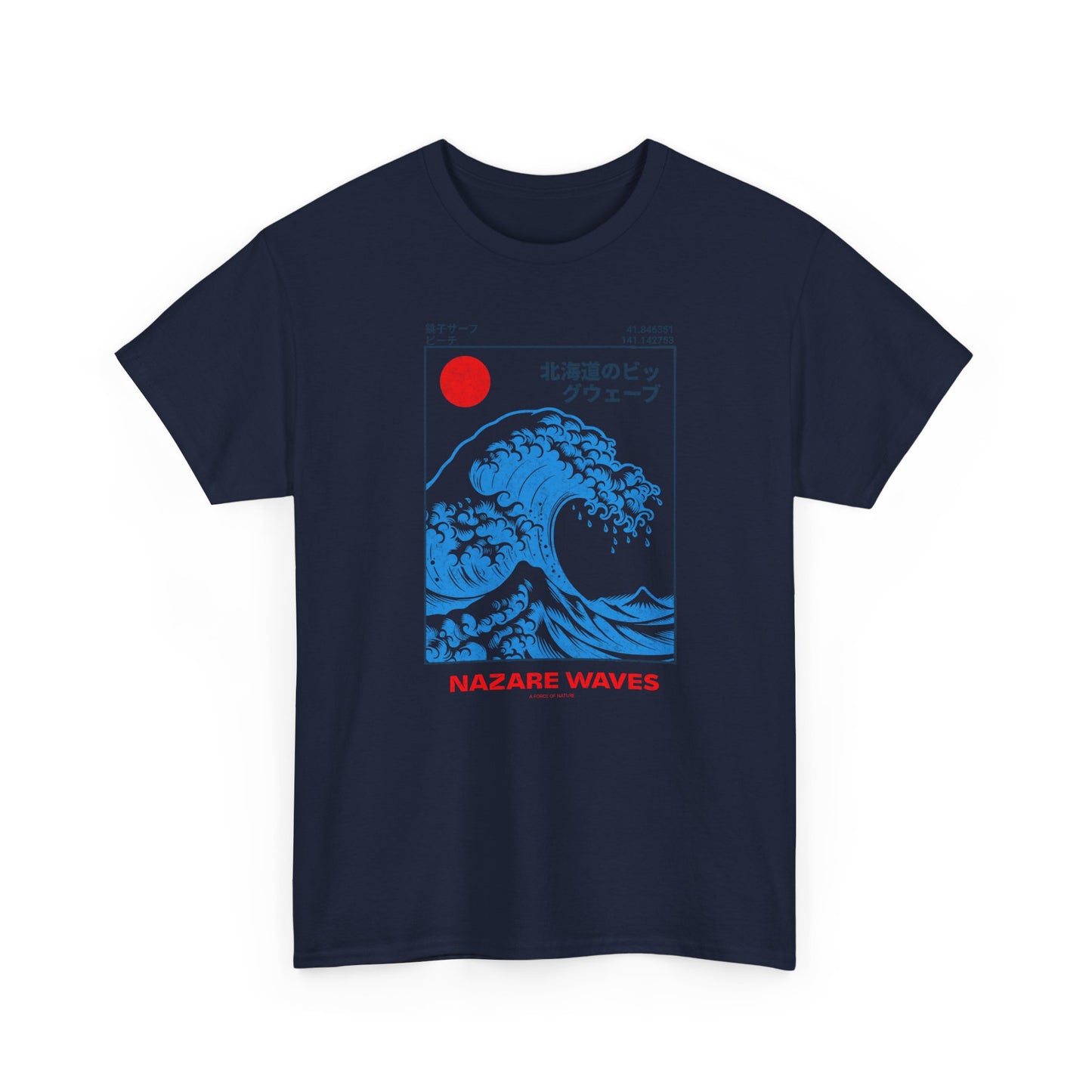 Ocean Wave Graphic Tee, Summer Fashion, Beachwear, Gift for Surfers, Casual T-Shirt, Unisex Cotton Shirt