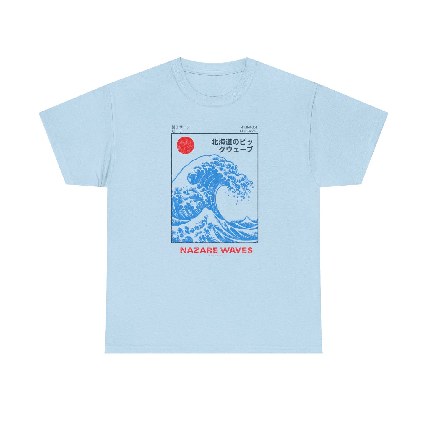 Ocean Wave Graphic Tee, Summer Fashion, Beachwear, Gift for Surfers, Casual T-Shirt, Unisex Cotton Shirt