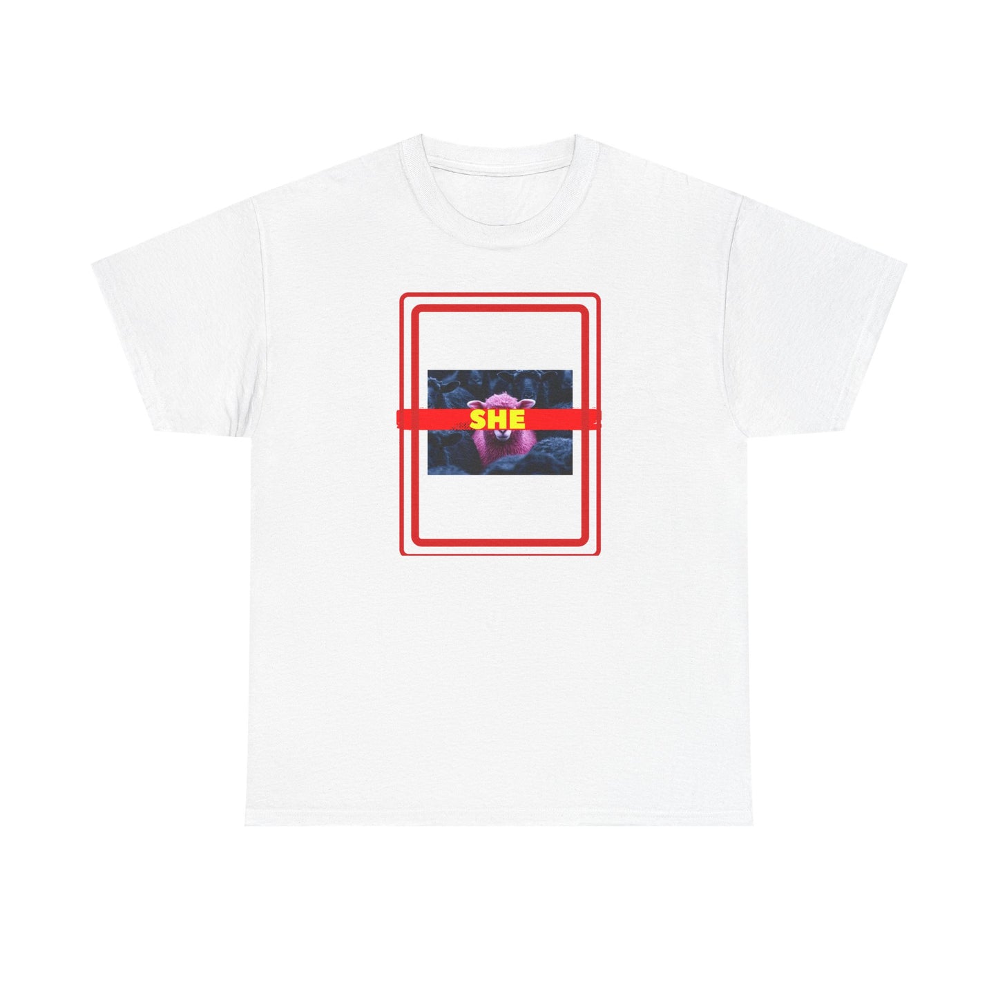 She red sheep tee