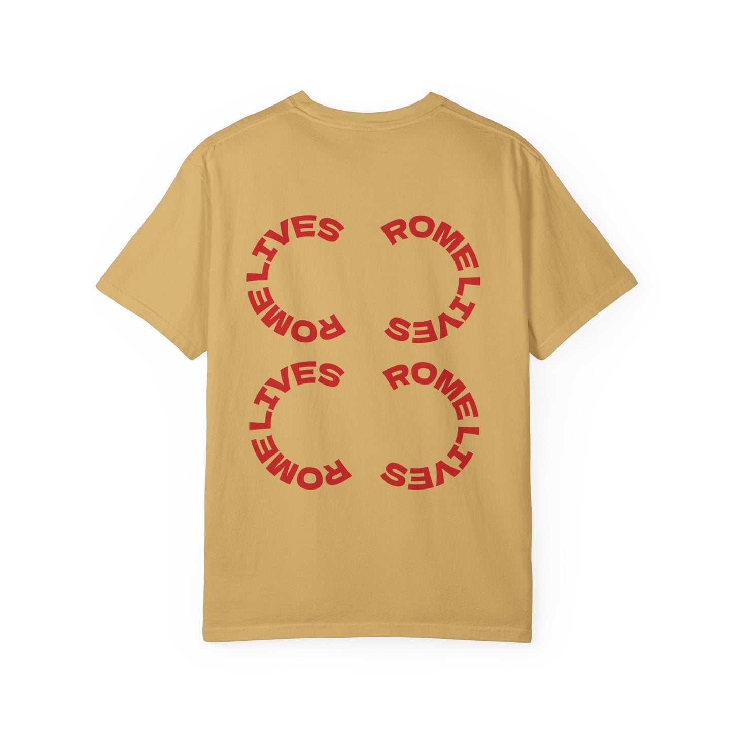 Rome Lives Graphic T-Shirt | Artistic Unisex Tee, Vintage-Inspired Apparel, Streetwear Fashion, Casual Wear, Gift for Art Lovers