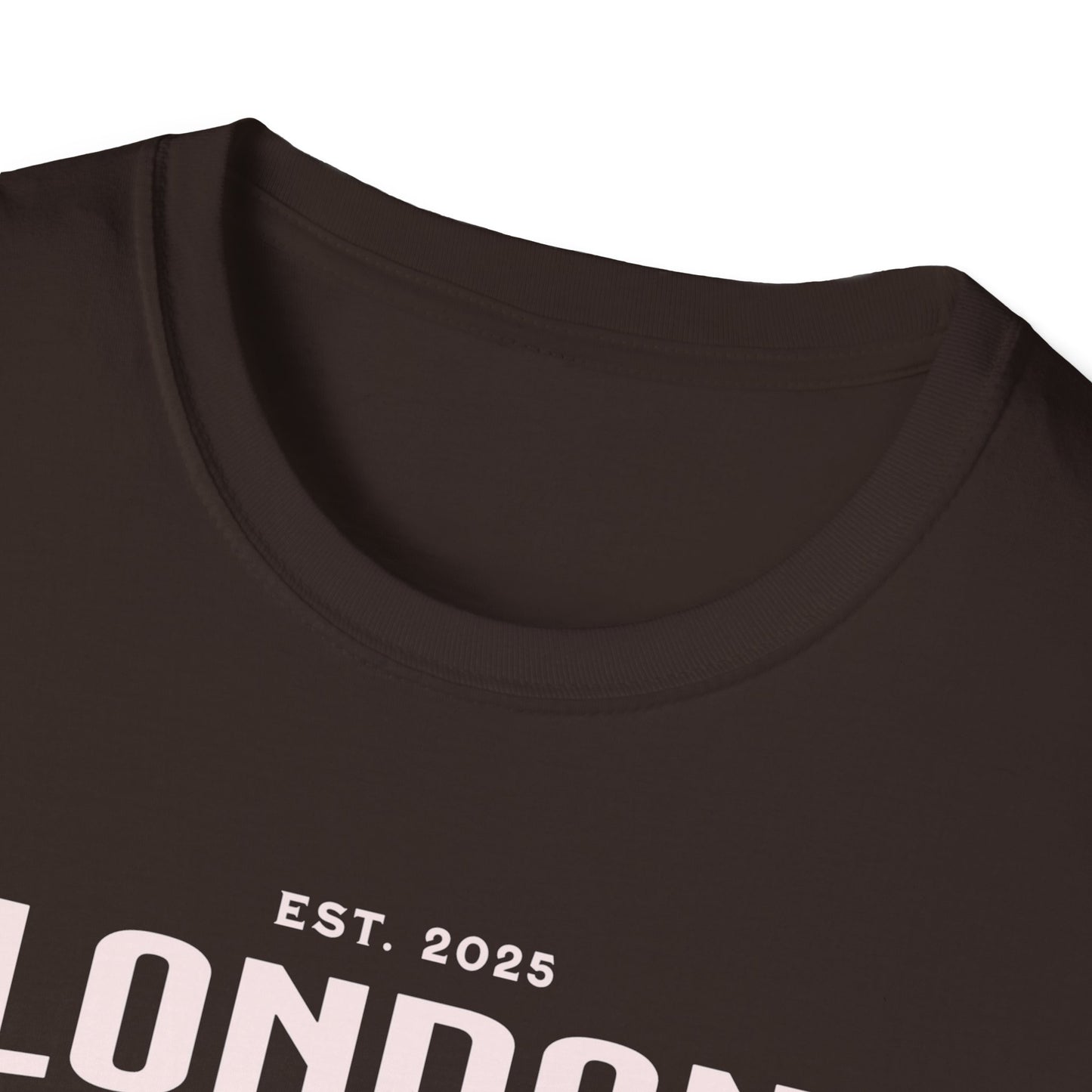 London Inspired Unisex Softstyle T-Shirt, Graphic Tee, Casual Wear, Streetwear, Unique Gift for Him or Her