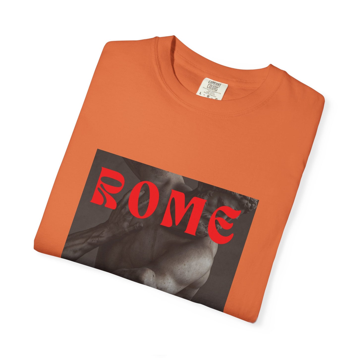 Rome Lives Graphic T-Shirt | Artistic Unisex Tee, Vintage-Inspired Apparel, Streetwear Fashion, Casual Wear, Gift for Art Lovers