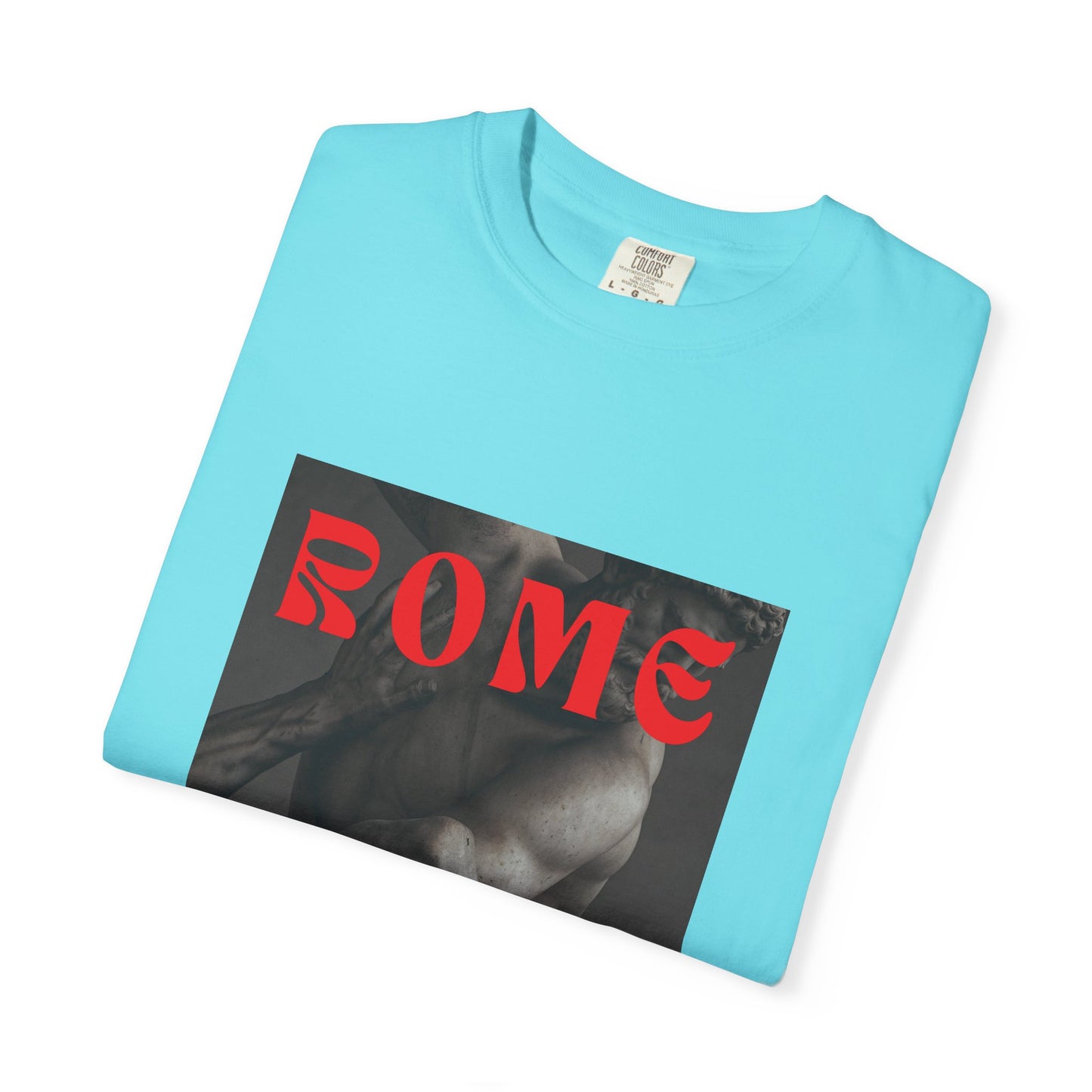 Rome Lives Graphic T-Shirt | Artistic Unisex Tee, Vintage-Inspired Apparel, Streetwear Fashion, Casual Wear, Gift for Art Lovers