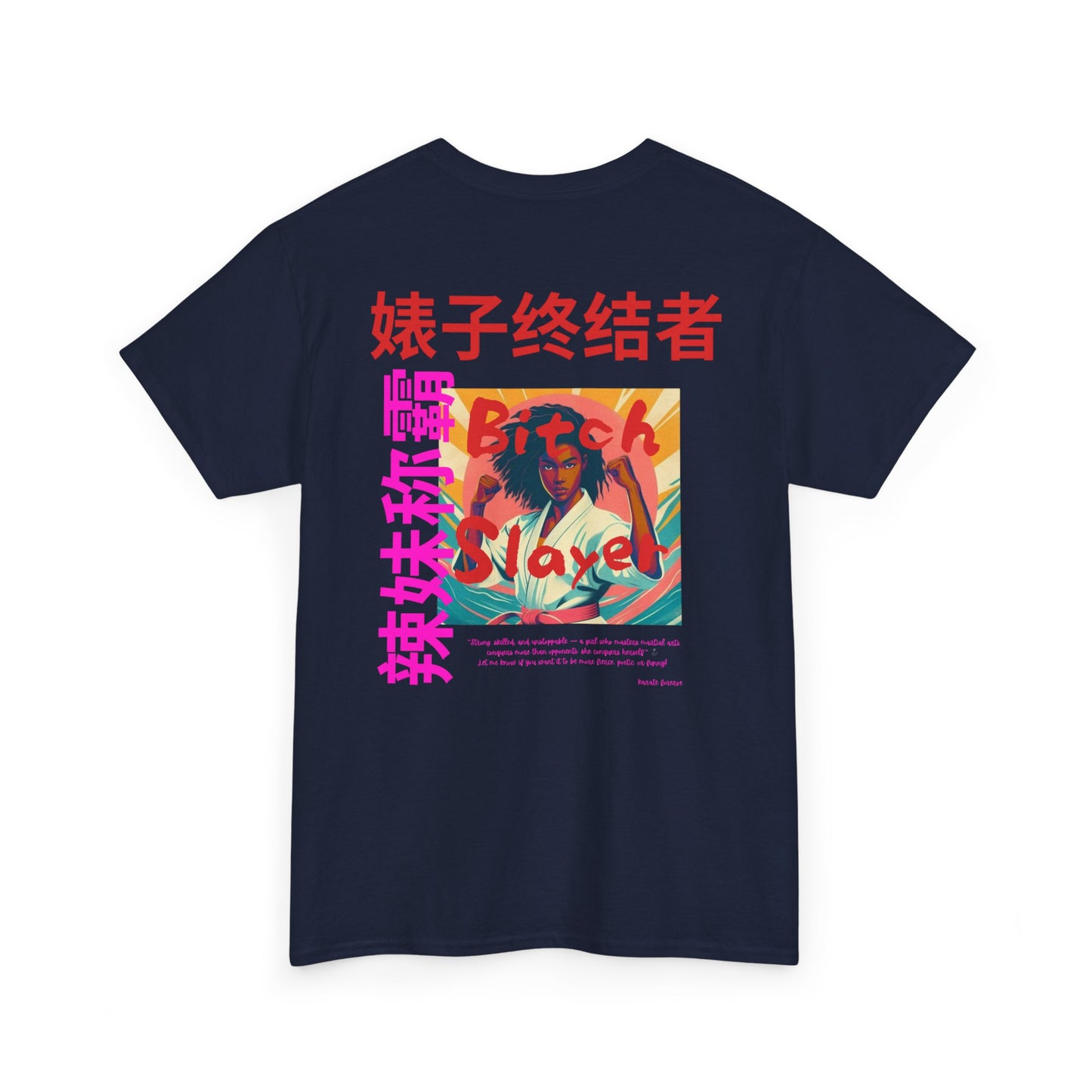 Empowerment Tee, Bitch Slayer Shirt, Feminist Cotton Tee, Inspirational Graphic T-Shirt, Unique Gift for Her, Self-Expression Fashion