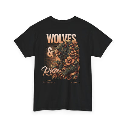 Wild Spirit Unisex Heavy Cotton Tee - Perfect for Nature Lovers, Graphic Tee, Gift for Adventurers, Casual Wear, Trendy Fashion