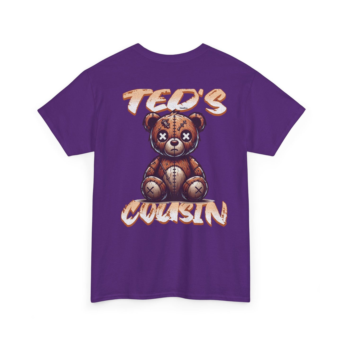 Ted's Cousin Graphic Tee, Unisex Cotton T-Shirt, Casual Wear, Gift for Cousins, Birthday, Summer Vibes, Youth Apparel