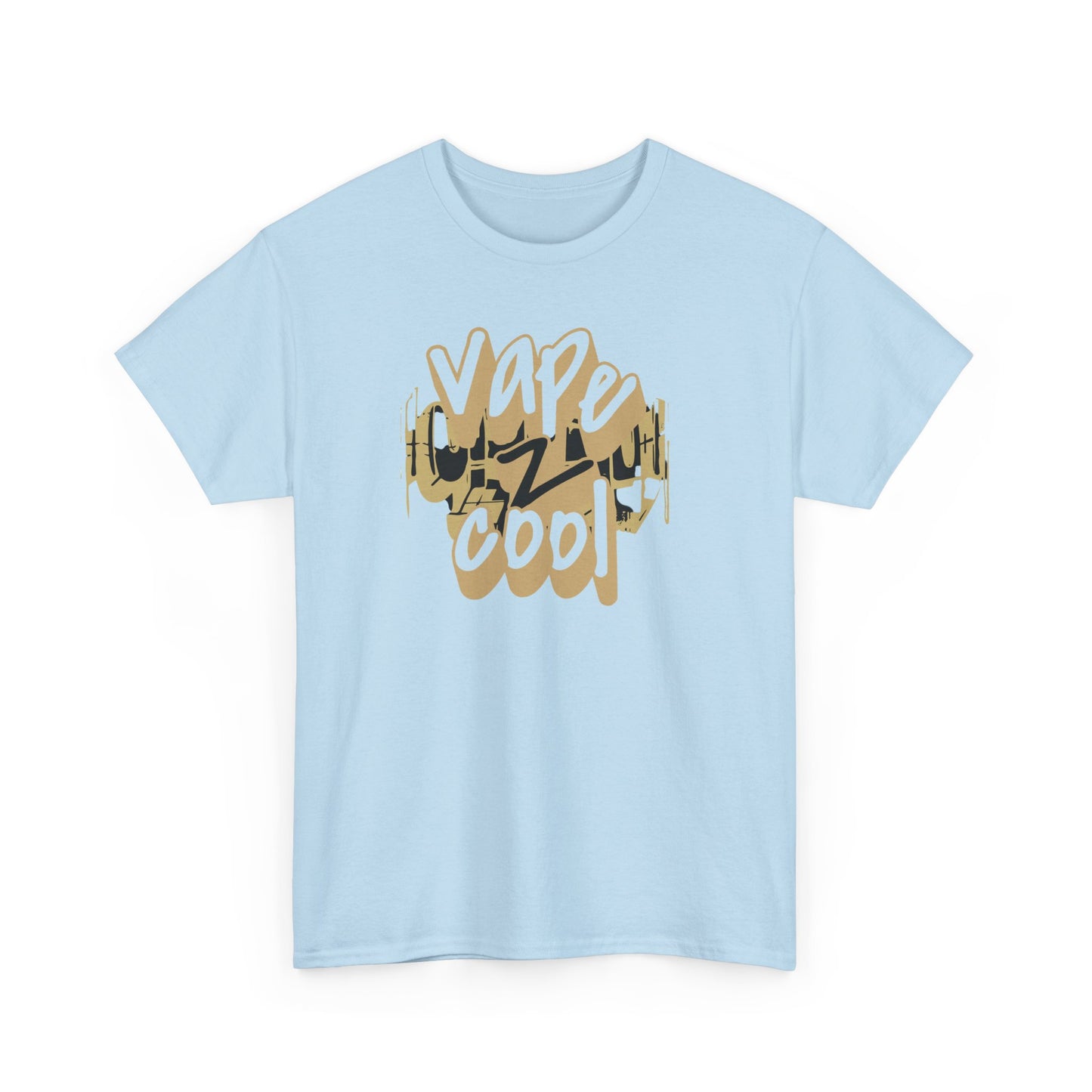 Vape Cool Tee, Unisex Heavy Cotton Tee, Casual Streetwear Top, Vapor Enthusiast Shirt, Hip Hop Style Tee, Unique Gift for Smokers