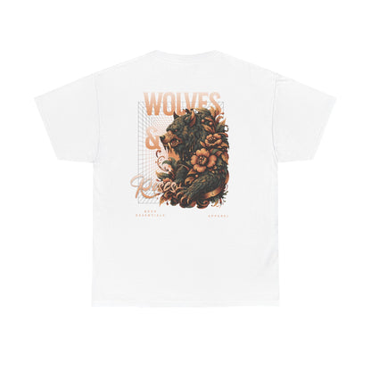 Wild Spirit Unisex Heavy Cotton Tee - Perfect for Nature Lovers, Graphic Tee, Gift for Adventurers, Casual Wear, Trendy Fashion