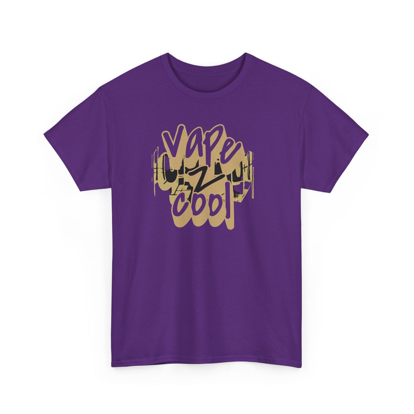 Vape Cool Tee, Unisex Heavy Cotton Tee, Casual Streetwear Top, Vapor Enthusiast Shirt, Hip Hop Style Tee, Unique Gift for Smokers