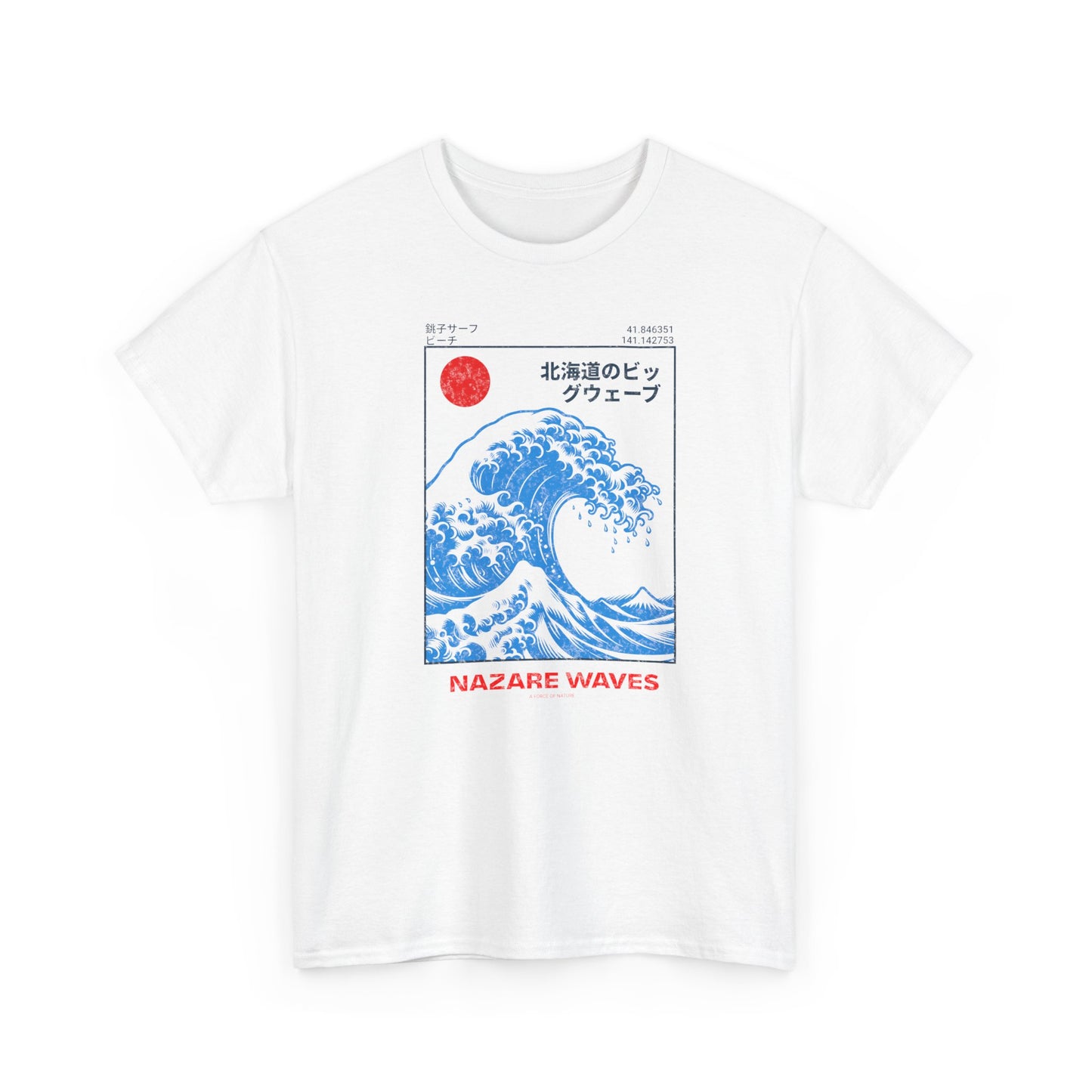Ocean Wave Graphic Tee, Summer Fashion, Beachwear, Gift for Surfers, Casual T-Shirt, Unisex Cotton Shirt