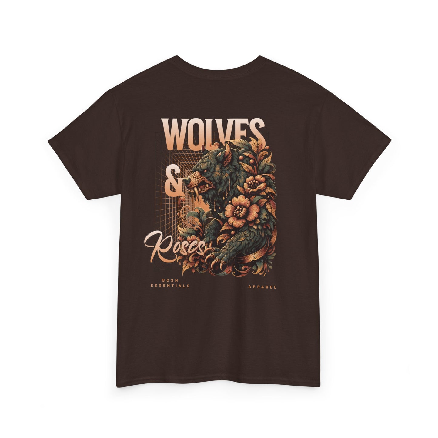 Wild Spirit Unisex Heavy Cotton Tee - Perfect for Nature Lovers, Graphic Tee, Gift for Adventurers, Casual Wear, Trendy Fashion