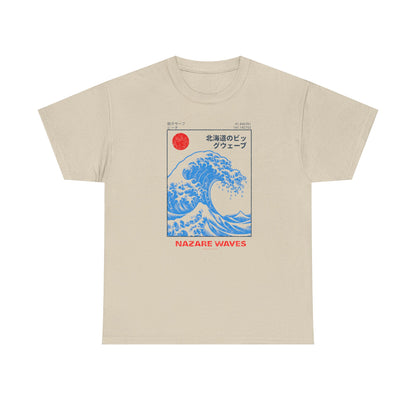 Ocean Wave Graphic Tee, Summer Fashion, Beachwear, Gift for Surfers, Casual T-Shirt, Unisex Cotton Shirt