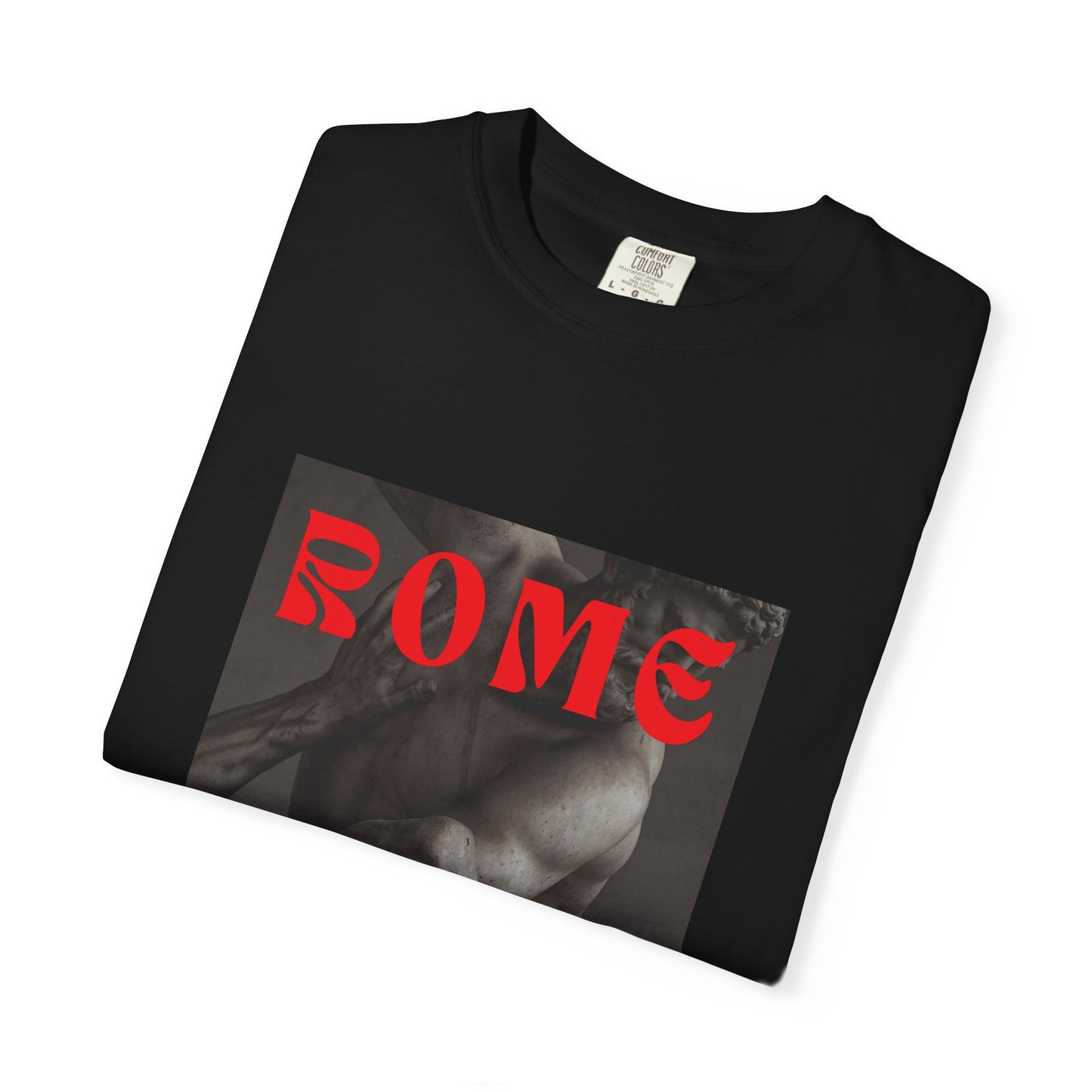 Rome Lives Graphic T-Shirt | Artistic Unisex Tee, Vintage-Inspired Apparel, Streetwear Fashion, Casual Wear, Gift for Art Lovers
