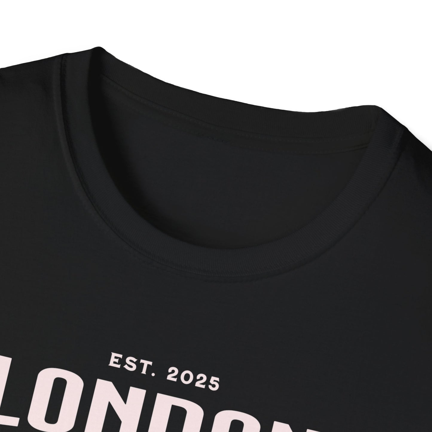 London Inspired Unisex Softstyle T-Shirt, Graphic Tee, Casual Wear, Streetwear, Unique Gift for Him or Her