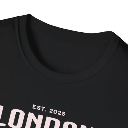 London Inspired Unisex Softstyle T-Shirt, Graphic Tee, Casual Wear, Streetwear, Unique Gift for Him or Her