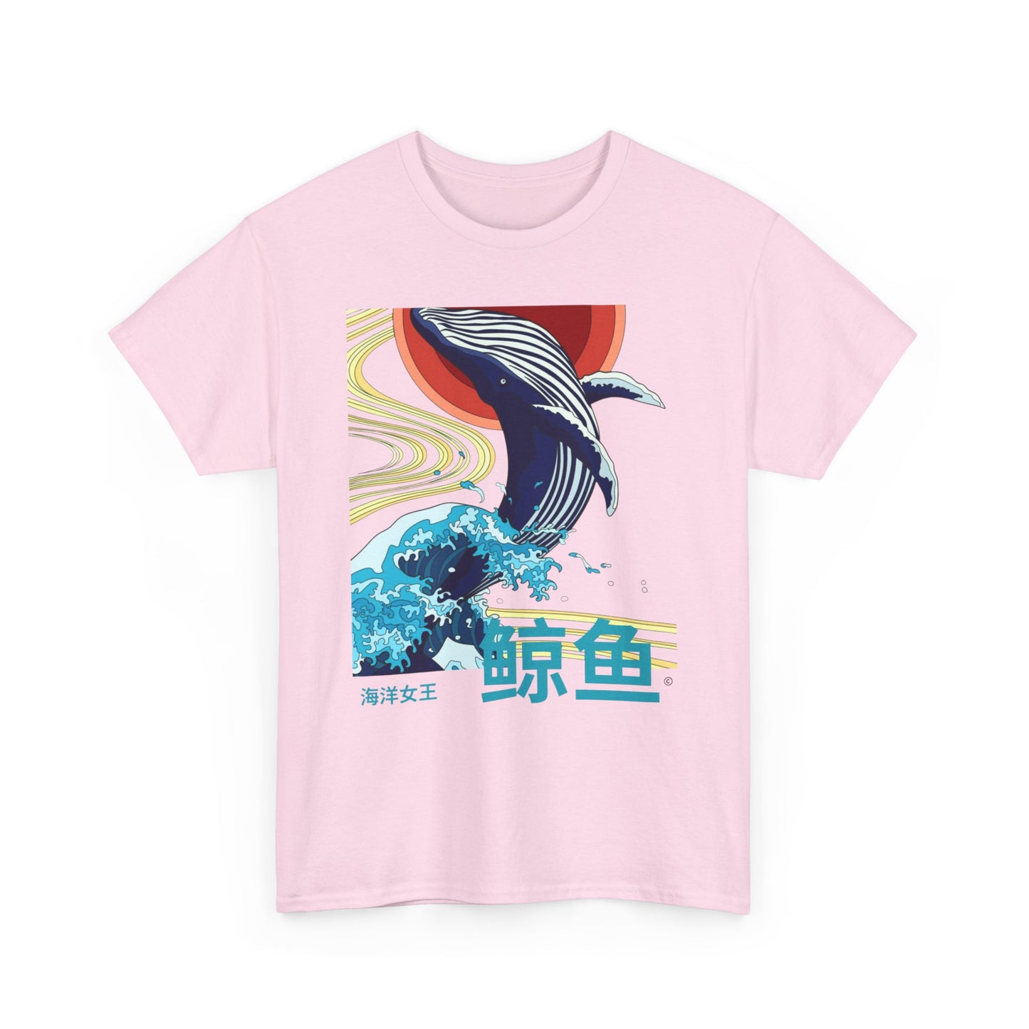 Whale of waves tee