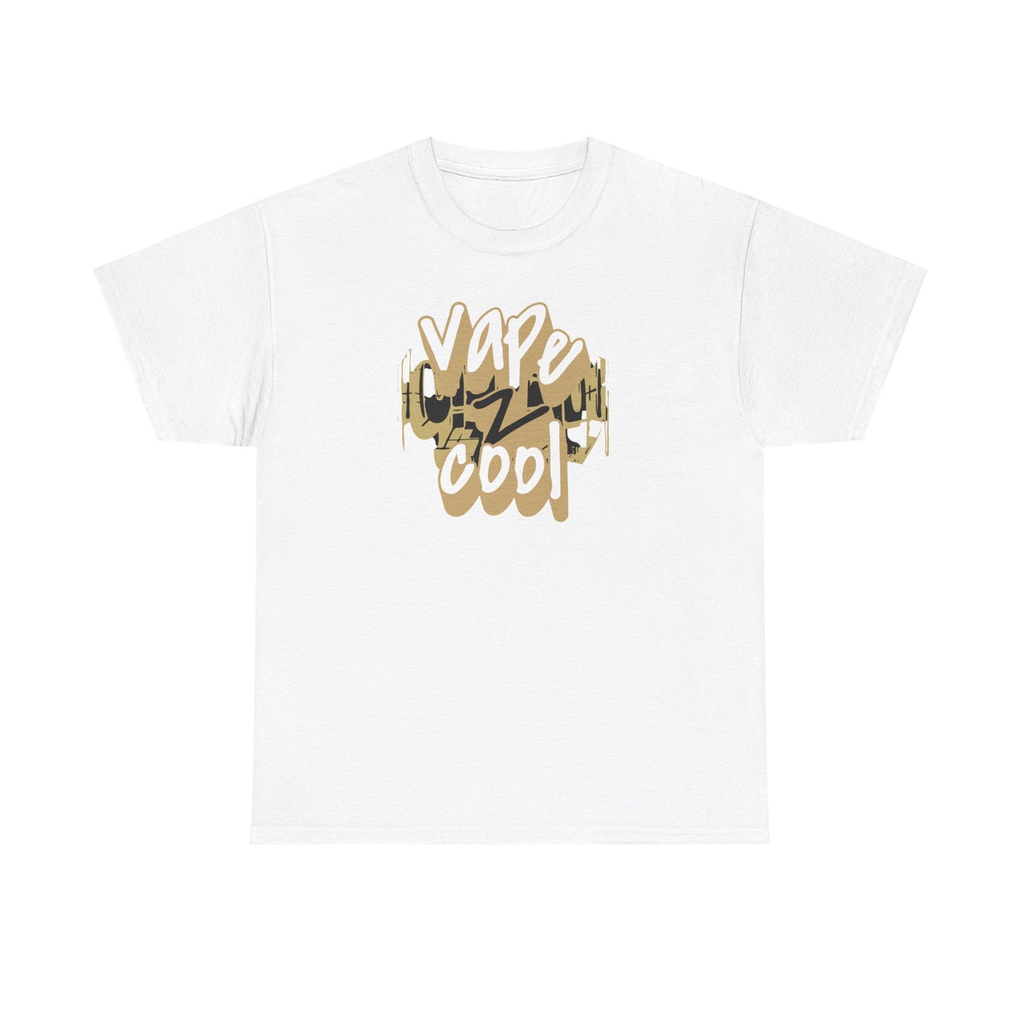 Vape Cool Tee, Unisex Heavy Cotton Tee, Casual Streetwear Top, Vapor Enthusiast Shirt, Hip Hop Style Tee, Unique Gift for Smokers