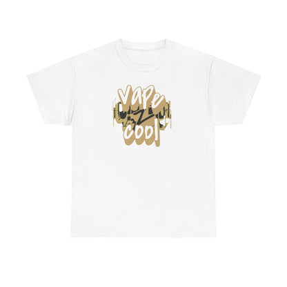 Vape Cool Tee, Unisex Heavy Cotton Tee, Casual Streetwear Top, Vapor Enthusiast Shirt, Hip Hop Style Tee, Unique Gift for Smokers