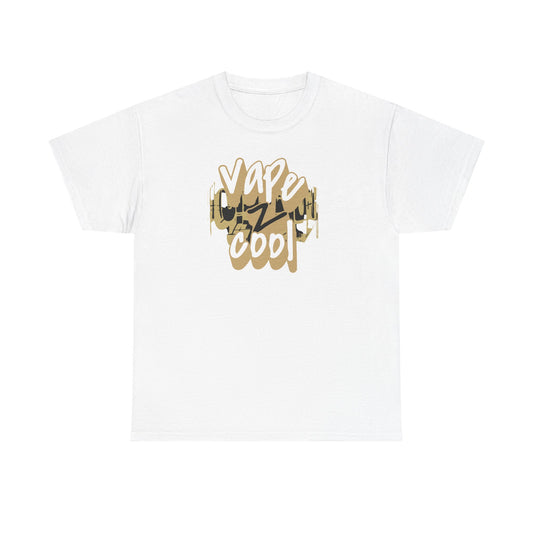 Vape Cool Tee, Unisex Heavy Cotton Tee, Casual Streetwear Top, Vapor Enthusiast Shirt, Hip Hop Style Tee, Unique Gift for Smokers
