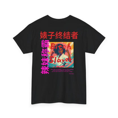 Empowerment Tee, Bitch Slayer Shirt, Feminist Cotton Tee, Inspirational Graphic T-Shirt, Unique Gift for Her, Self-Expression Fashion