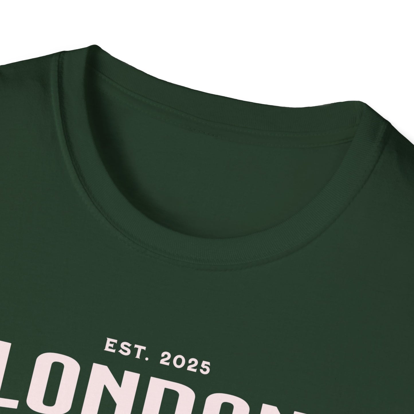 London Inspired Unisex Softstyle T-Shirt, Graphic Tee, Casual Wear, Streetwear, Unique Gift for Him or Her