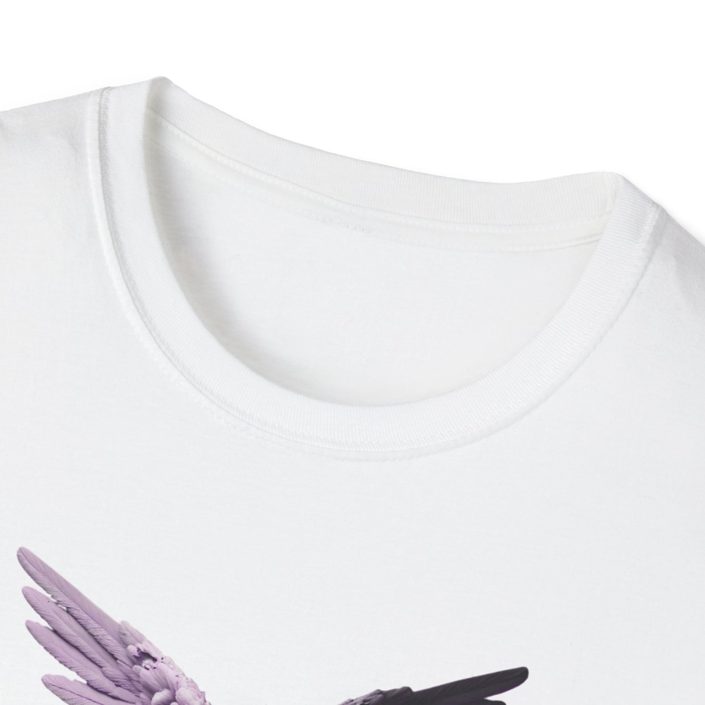 Eagle Graphic Unisex Softstyle T-Shirt, Vintage Bird Tee, Gifts for Nature Lovers, Casual Wear, Summer Fashion