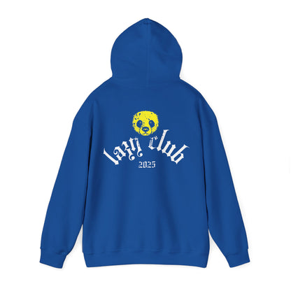 Lazy Club Unisex Heavy Blend™ Hooded Sweatshirt, Cozy Hoodie for Relaxation, Perfect Gift for Chill Gatherings, Ideal for Lazy Days