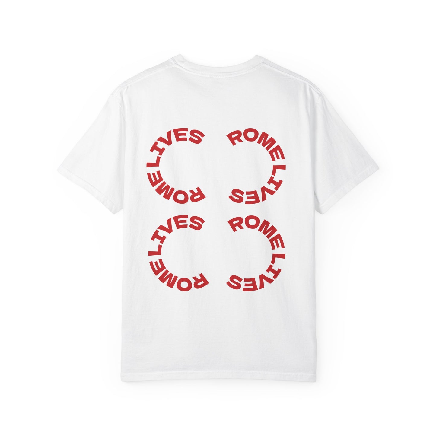Rome Lives Graphic T-Shirt | Artistic Unisex Tee, Vintage-Inspired Apparel, Streetwear Fashion, Casual Wear, Gift for Art Lovers