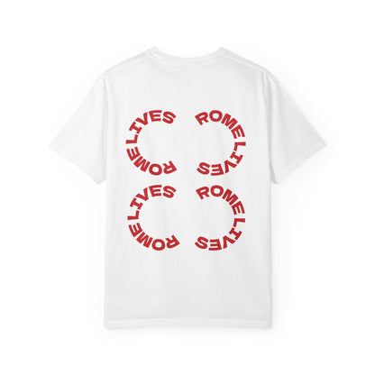 Rome Lives Graphic T-Shirt | Artistic Unisex Tee, Vintage-Inspired Apparel, Streetwear Fashion, Casual Wear, Gift for Art Lovers