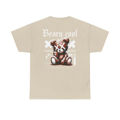 Beary Cool Graphic Tee, Trendy Unisex Tee, Casual Streetwear, Perfect Gift for Bear Lovers, Great for Social Gatherings, Hipster Fashion
