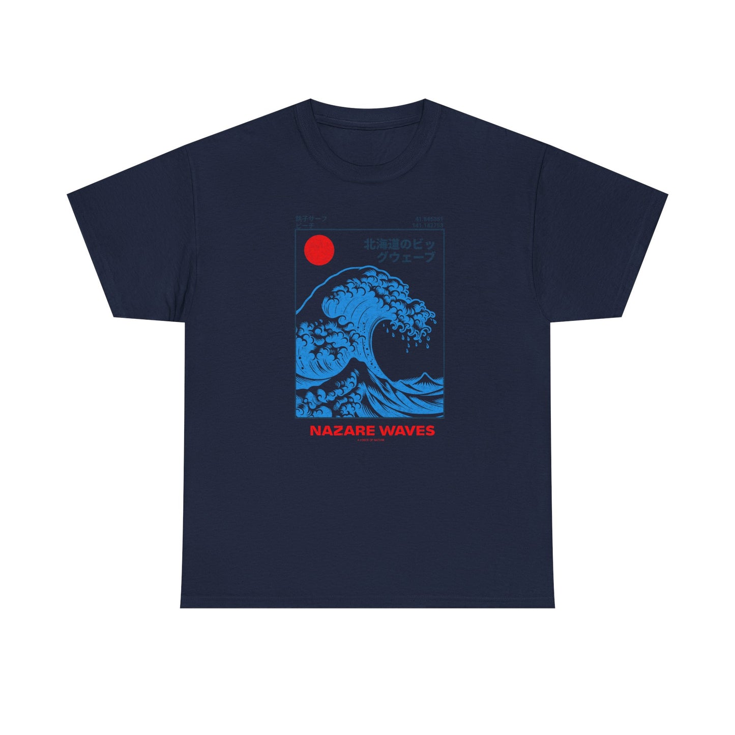Ocean Wave Graphic Tee, Summer Fashion, Beachwear, Gift for Surfers, Casual T-Shirt, Unisex Cotton Shirt