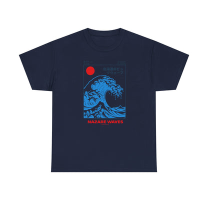 Ocean Wave Graphic Tee, Summer Fashion, Beachwear, Gift for Surfers, Casual T-Shirt, Unisex Cotton Shirt