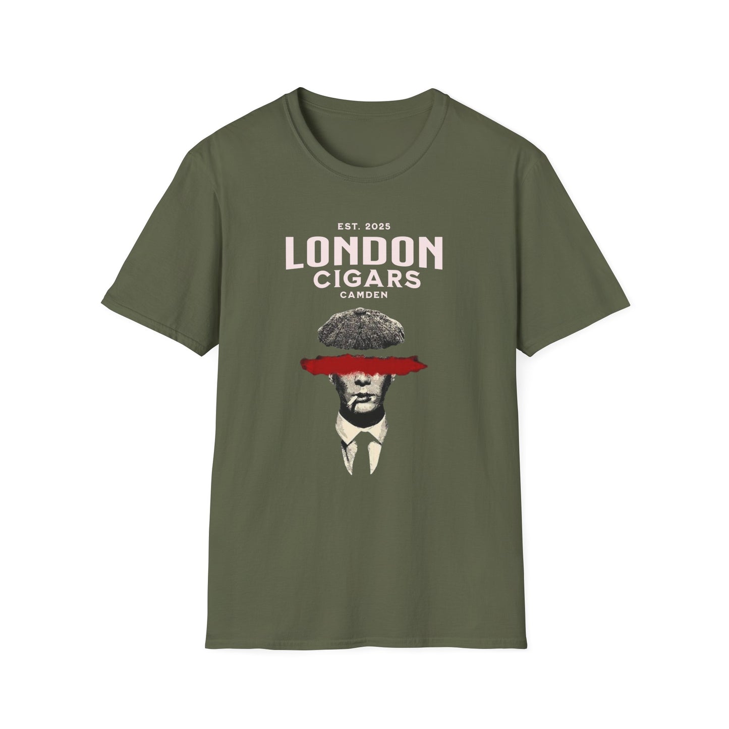 London Inspired Unisex Softstyle T-Shirt, Graphic Tee, Casual Wear, Streetwear, Unique Gift for Him or Her
