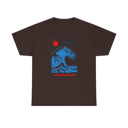 Ocean Wave Graphic Tee, Summer Fashion, Beachwear, Gift for Surfers, Casual T-Shirt, Unisex Cotton Shirt