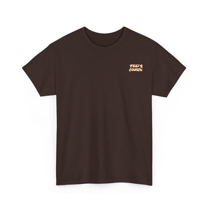 Ted's Cousin Graphic Tee, Unisex Cotton T-Shirt, Casual Wear, Gift for Cousins, Birthday, Summer Vibes, Youth Apparel