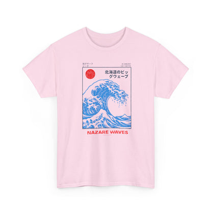 Ocean Wave Graphic Tee, Summer Fashion, Beachwear, Gift for Surfers, Casual T-Shirt, Unisex Cotton Shirt