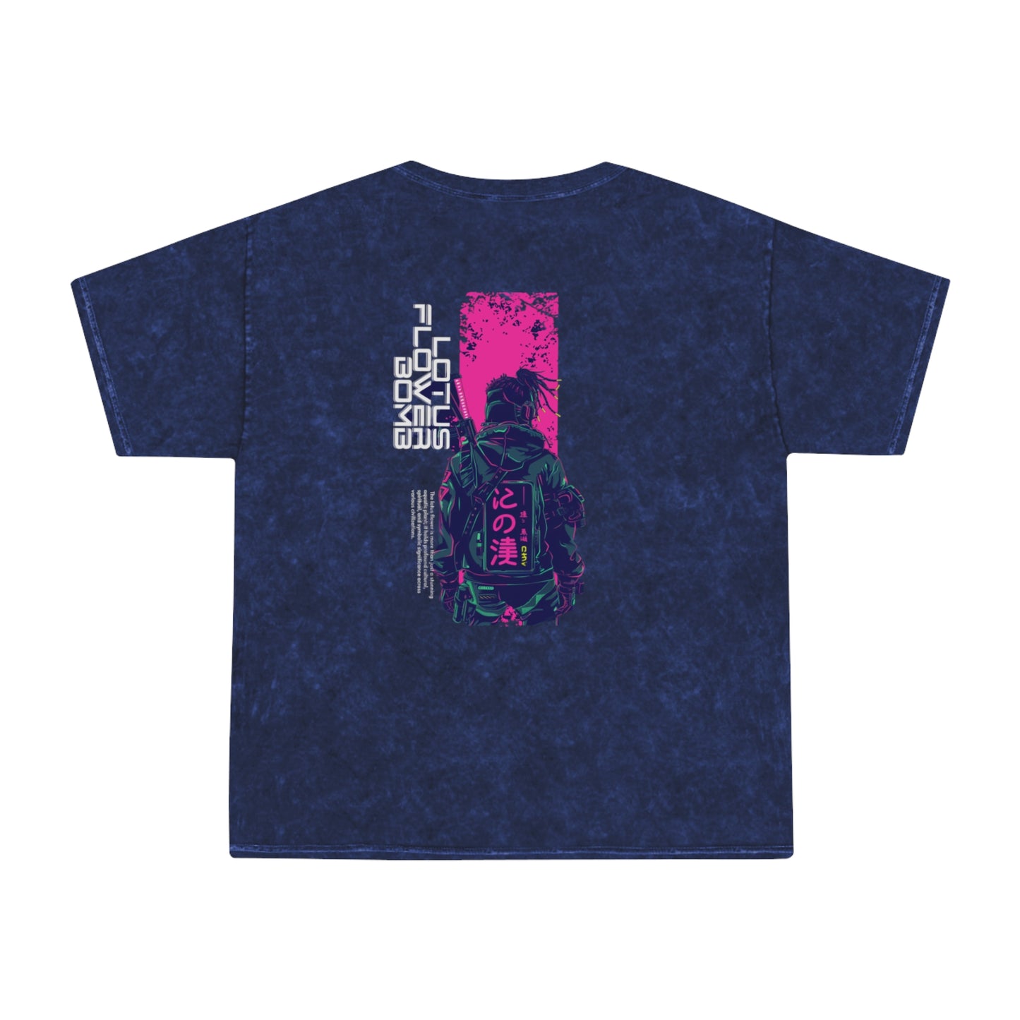 Stylish Unisex Mineral Wash T-Shirt | Anime Aesthetic Tee, Trendy Streetwear, Vintage Graphic Shirt, Unique Gift for Him/Her