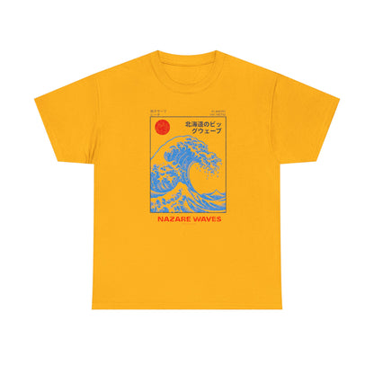 Ocean Wave Graphic Tee, Summer Fashion, Beachwear, Gift for Surfers, Casual T-Shirt, Unisex Cotton Shirt