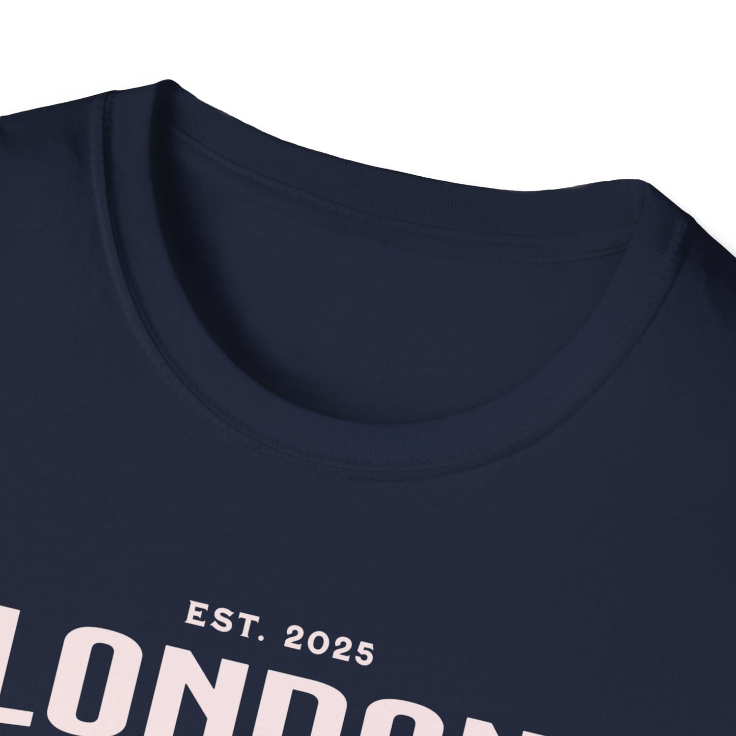 London Inspired Unisex Softstyle T-Shirt, Graphic Tee, Casual Wear, Streetwear, Unique Gift for Him or Her