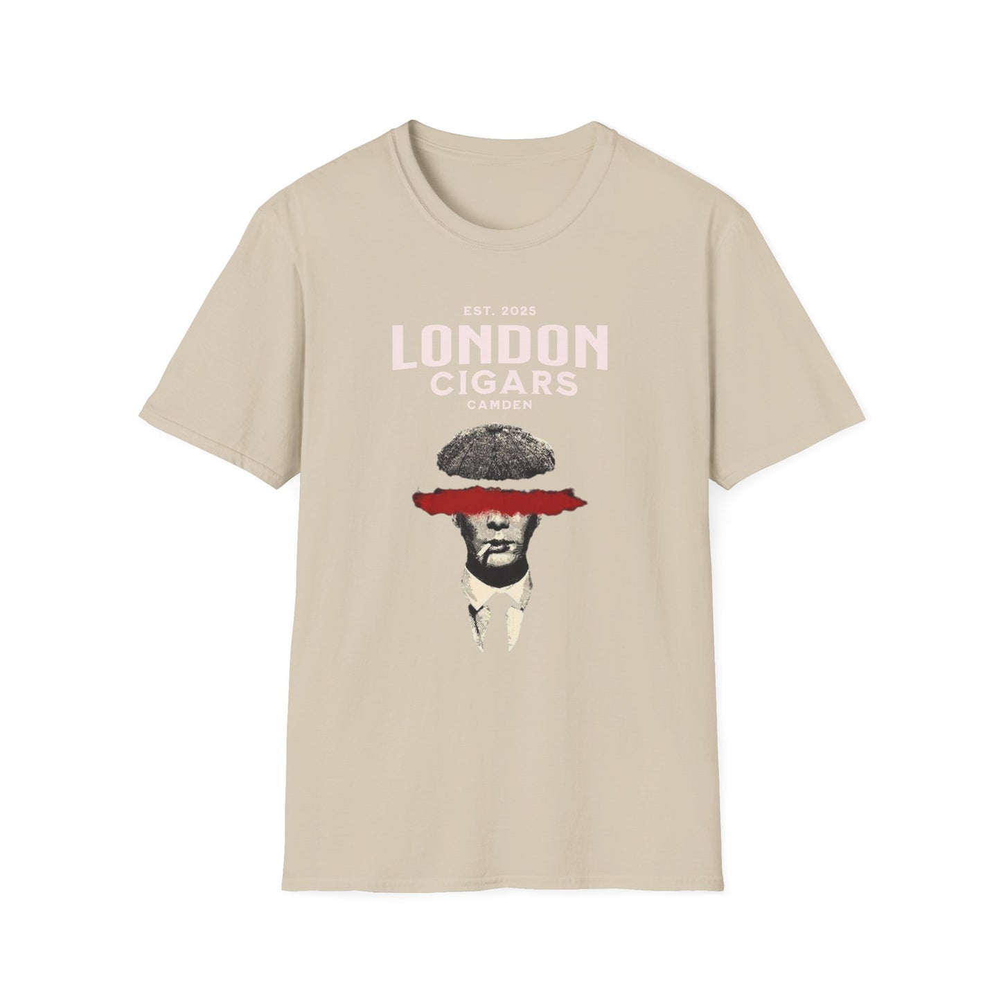 London Inspired Unisex Softstyle T-Shirt, Graphic Tee, Casual Wear, Streetwear, Unique Gift for Him or Her