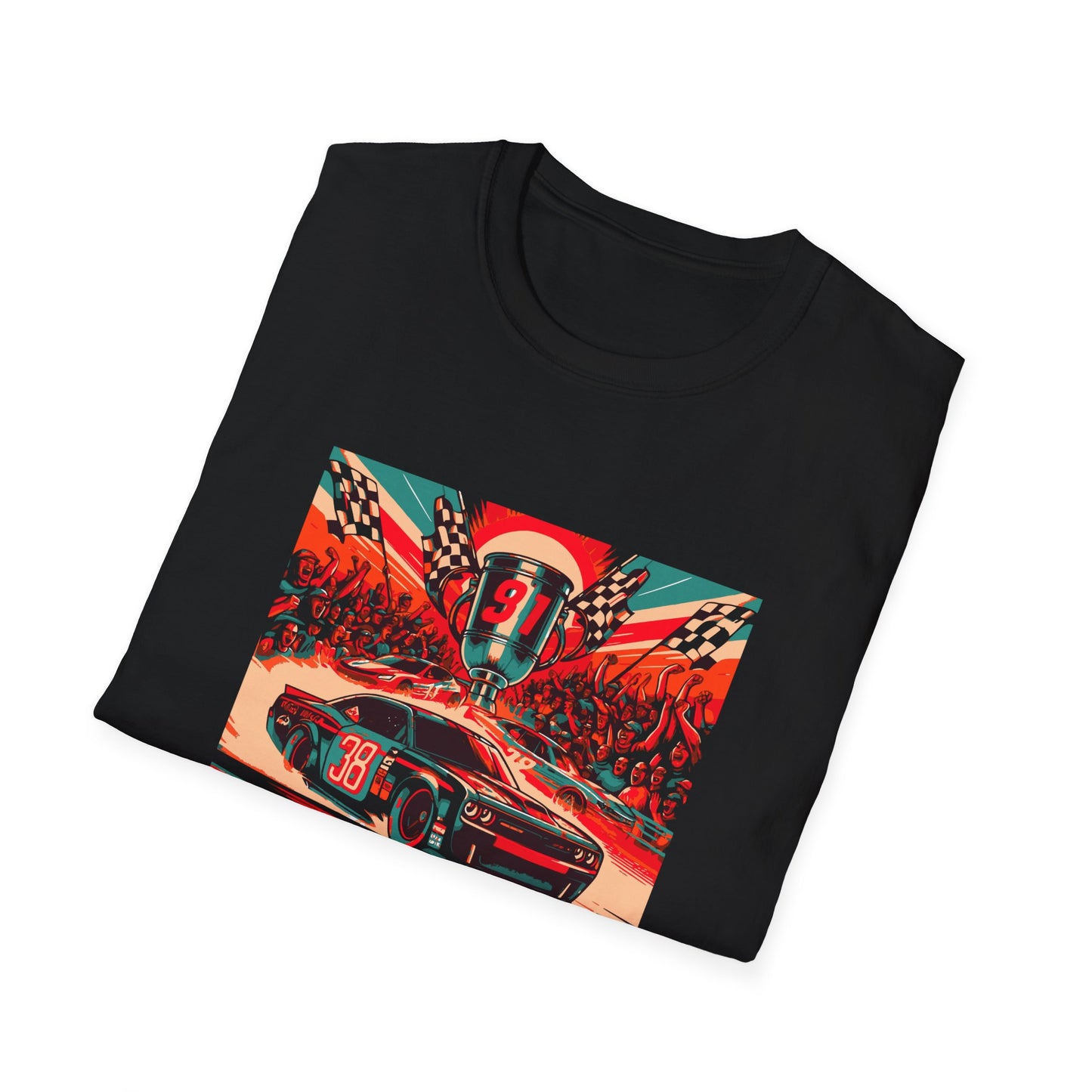 Retro NASCAR Graphic T-Shirt, Racing Tee, Car Enthusiast Gift, Summer Style, Motorsport Apparel, Unisex Vintage Tee