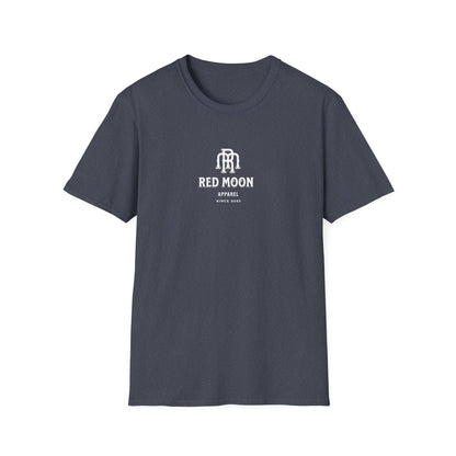 Red Moon Unisex T-Shirt | Softstyle Graphic Tee | Unique Retro Design | Perfect for Music Lovers & Festivals | Gift for Enthusiasts