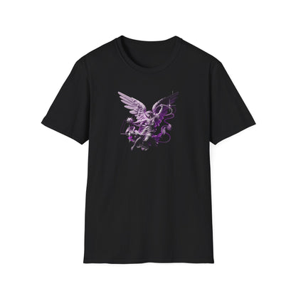 Eagle Graphic Unisex Softstyle T-Shirt, Vintage Bird Tee, Gifts for Nature Lovers, Casual Wear, Summer Fashion