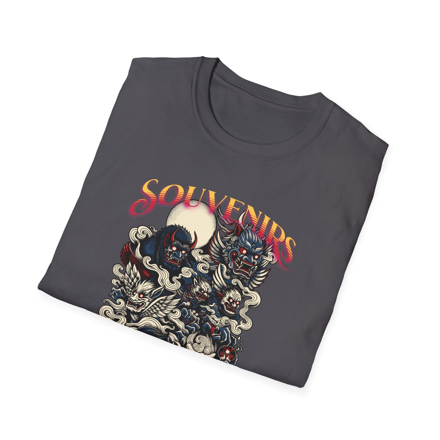 Souvenir Themed Unisex Softstyle T-Shirt, Graphic Tee, Vintage T-Shirt, Gift for Travelers, Unique Travel Souvenir
