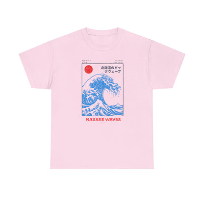 Ocean Wave Graphic Tee, Summer Fashion, Beachwear, Gift for Surfers, Casual T-Shirt, Unisex Cotton Shirt